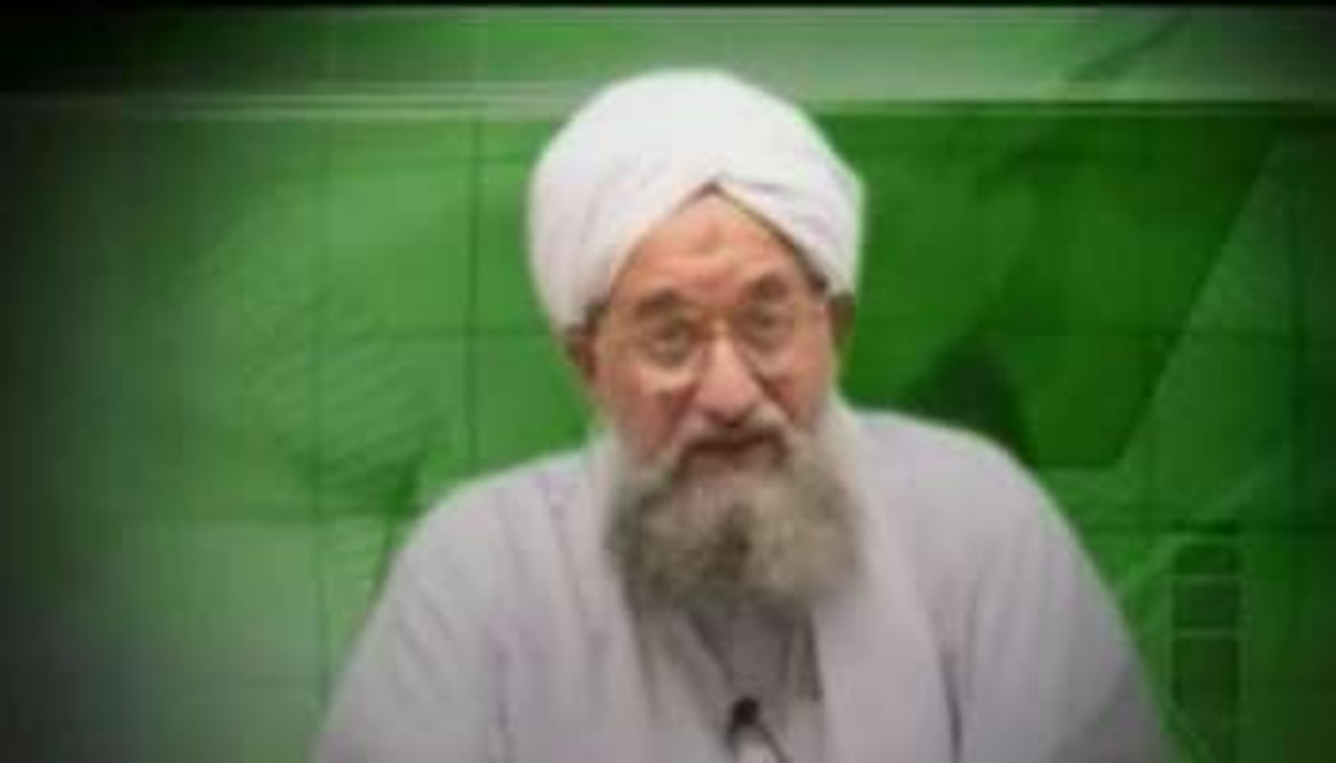 Al-Zawahiri, co-fondateur d’Al-Qaïda, a fait l’unanimité au sein de la nébuleuse terroriste. © AFP/Intelcenter