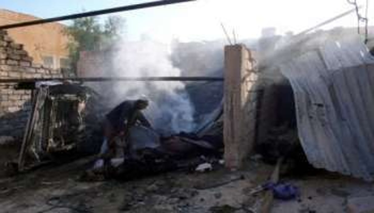 9 civils ont été tués dans un raid de l’Otan, accuse Tripoli. © AFP