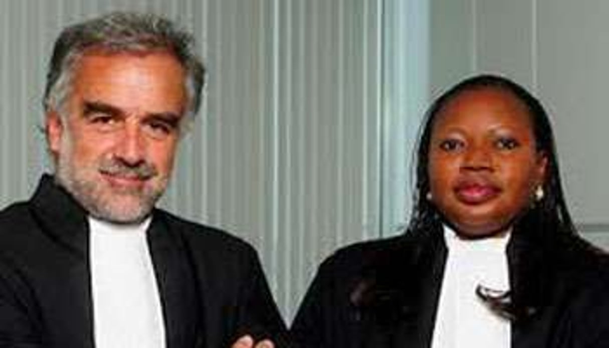 Le procureur de la CPI, Luis Moreno-Ocampo, et son adjointe, Fatou Bensouda. © D.R.