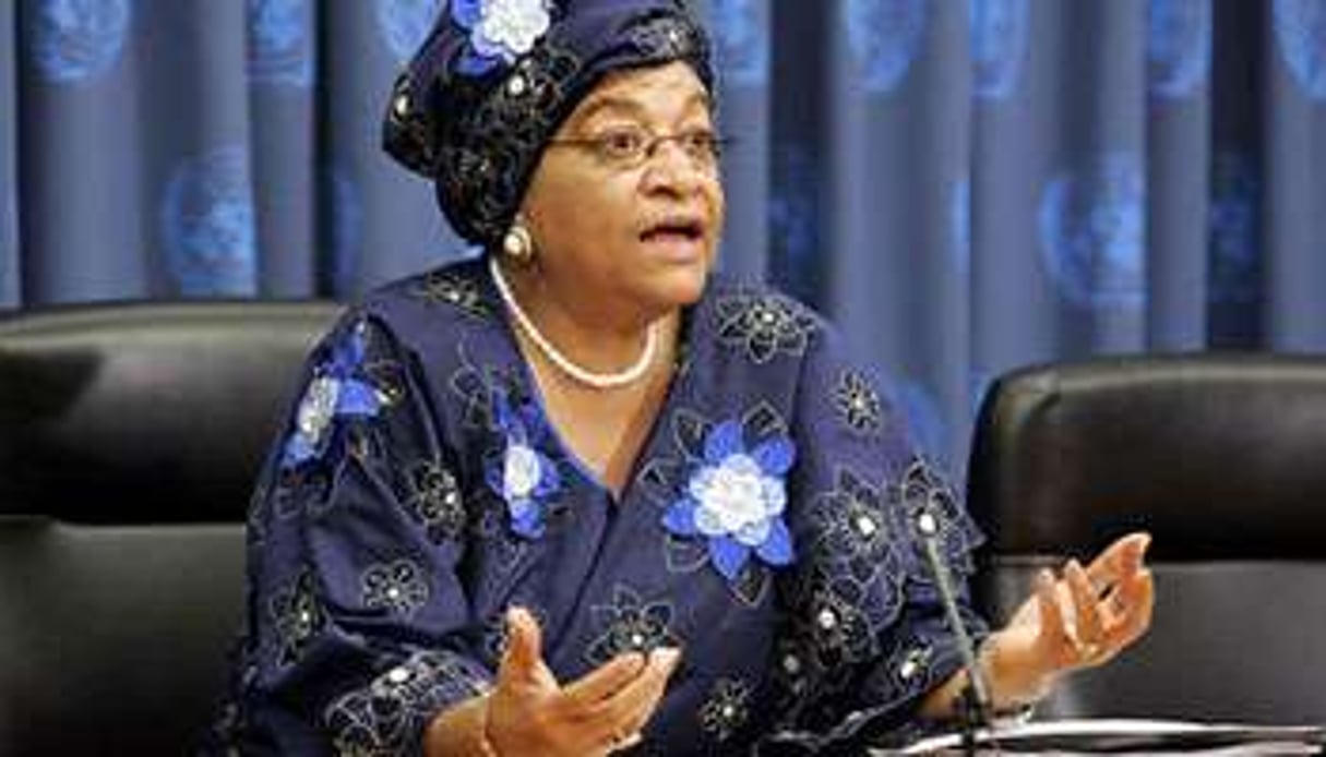 Ellen Johnson-Sirleaf est la première et seule femme à la tête d’un Etat africain. Lire l’articl © Reuters