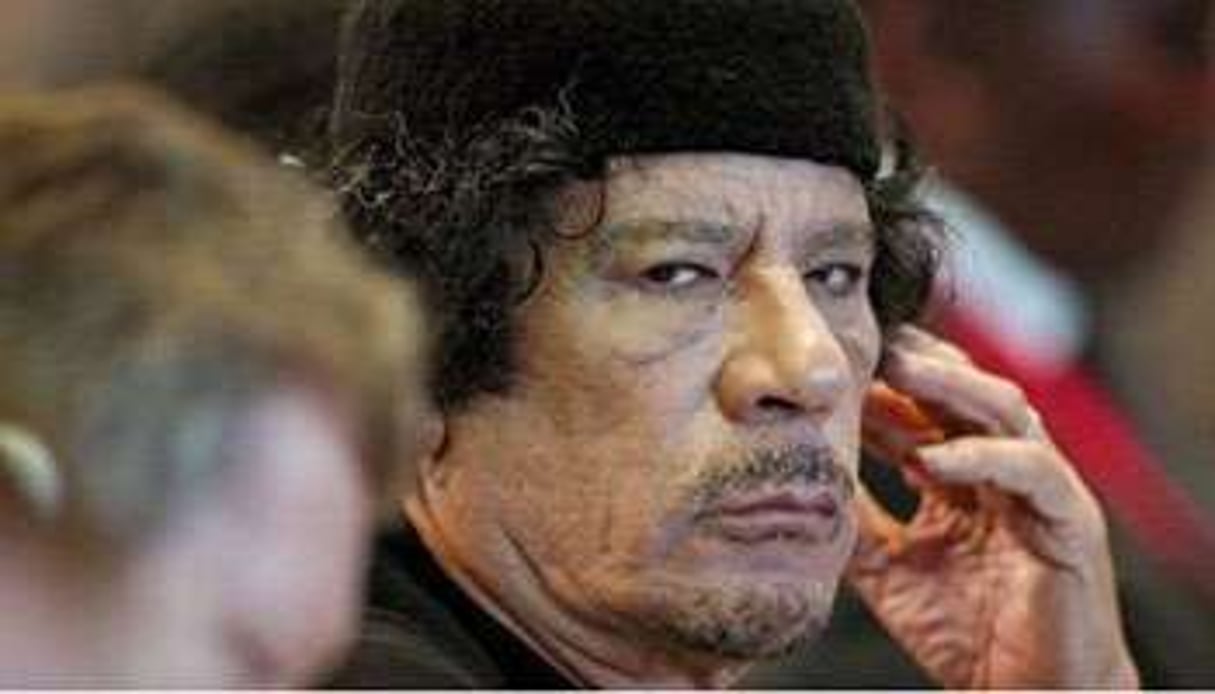 Le colonel Kaddafi a-t-il mis en place un plan suicidaire ? © AFP