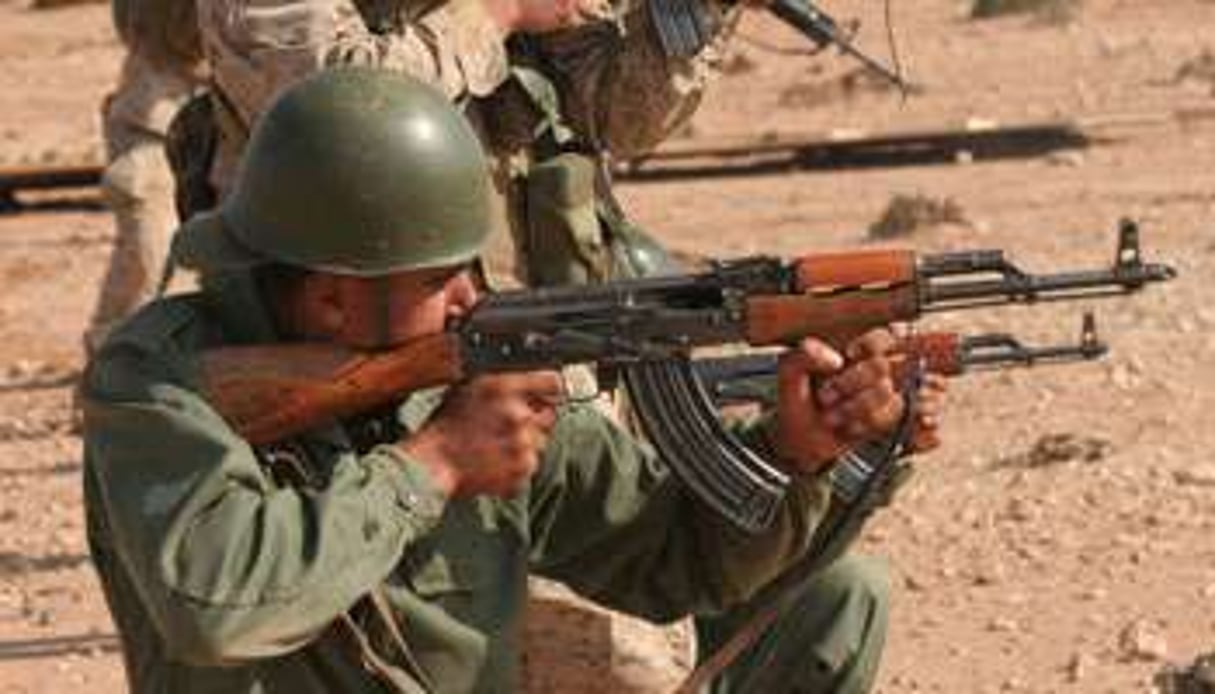 Soldat marocain participant à des exercices militaires conjoints avec les États-Unis en 2008. © Cpl. Dustin Schalue/wikipédia