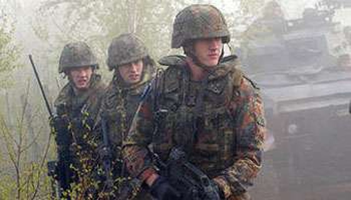 Soldats allemands en Bosnie. © Ssgt Maria J. Lorente, USAF/Wikipédia