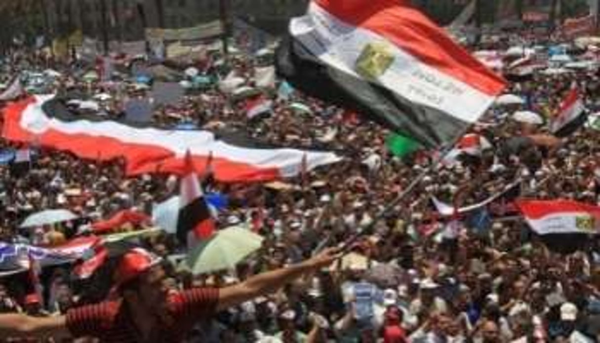 Manifestation place Tahrir, le 29 juillet 2011 au Caire. © AFP