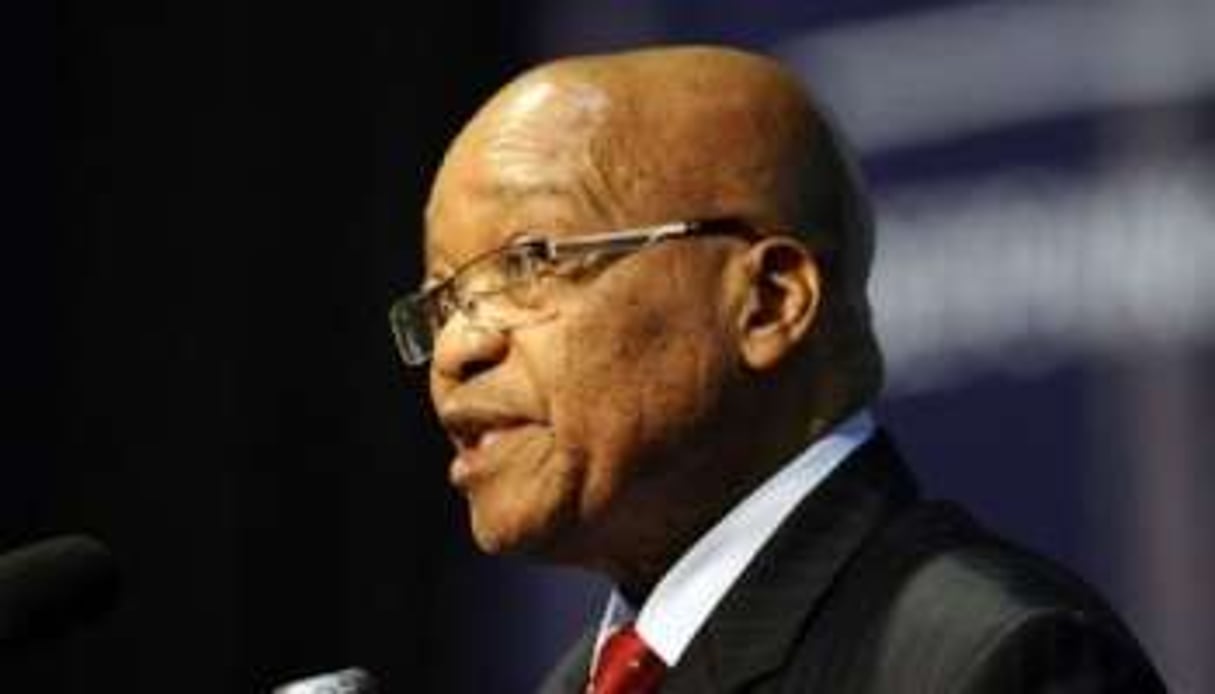 Le président sud-africain Jacob Zuma, le 12 juin 2011 à Johannesbourg. © AFP