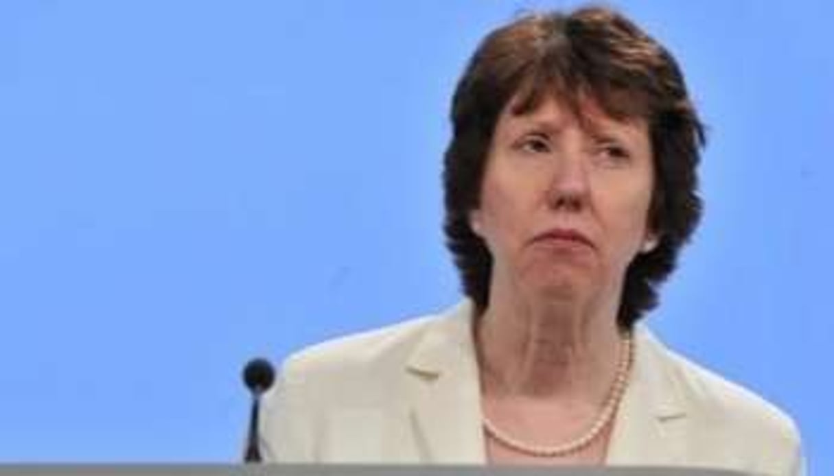 La chef de la diplomatie européenne Catherine Ashton, le 25 mai 2011 à Bruxelles. © AFP