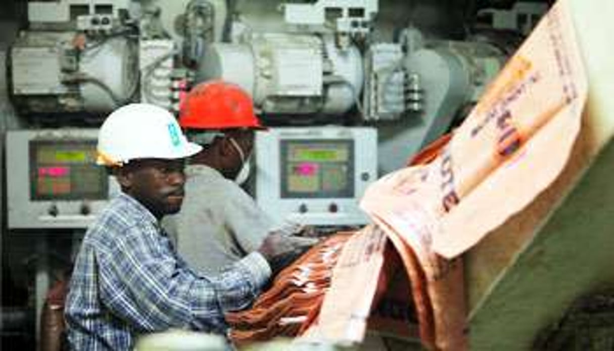 Dangote Cement compte se développer dans treize pays subsahariens. © Akintunde Akinleye/Reuters