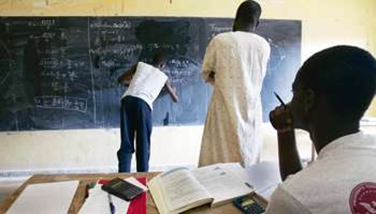 Un lycée de Korhogo, dans le nord de la Côte d’Ivoire. © AFP