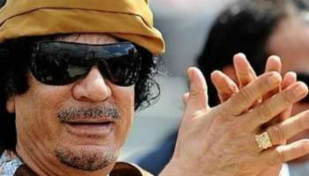 Pour Thierry Meyssan, Kaddafi est victime d’un complot occidental.. © AFP
