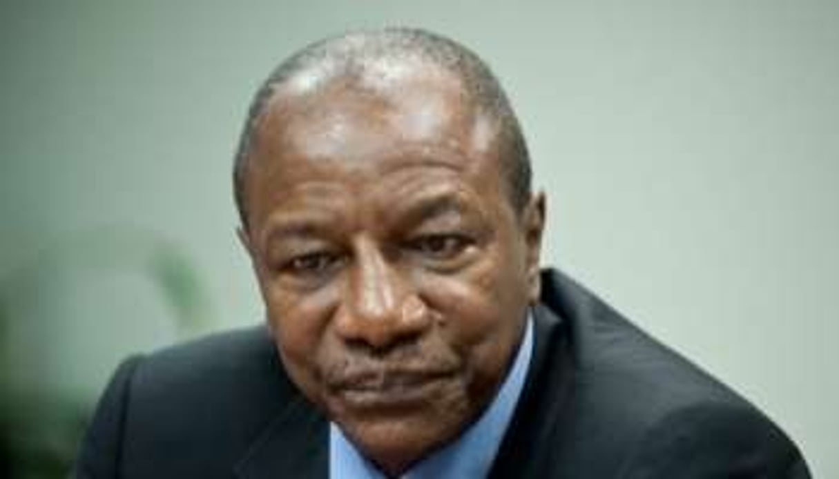 Le président guinéen Alpha Condé, le 1er août 2011 à Washington. © AFP