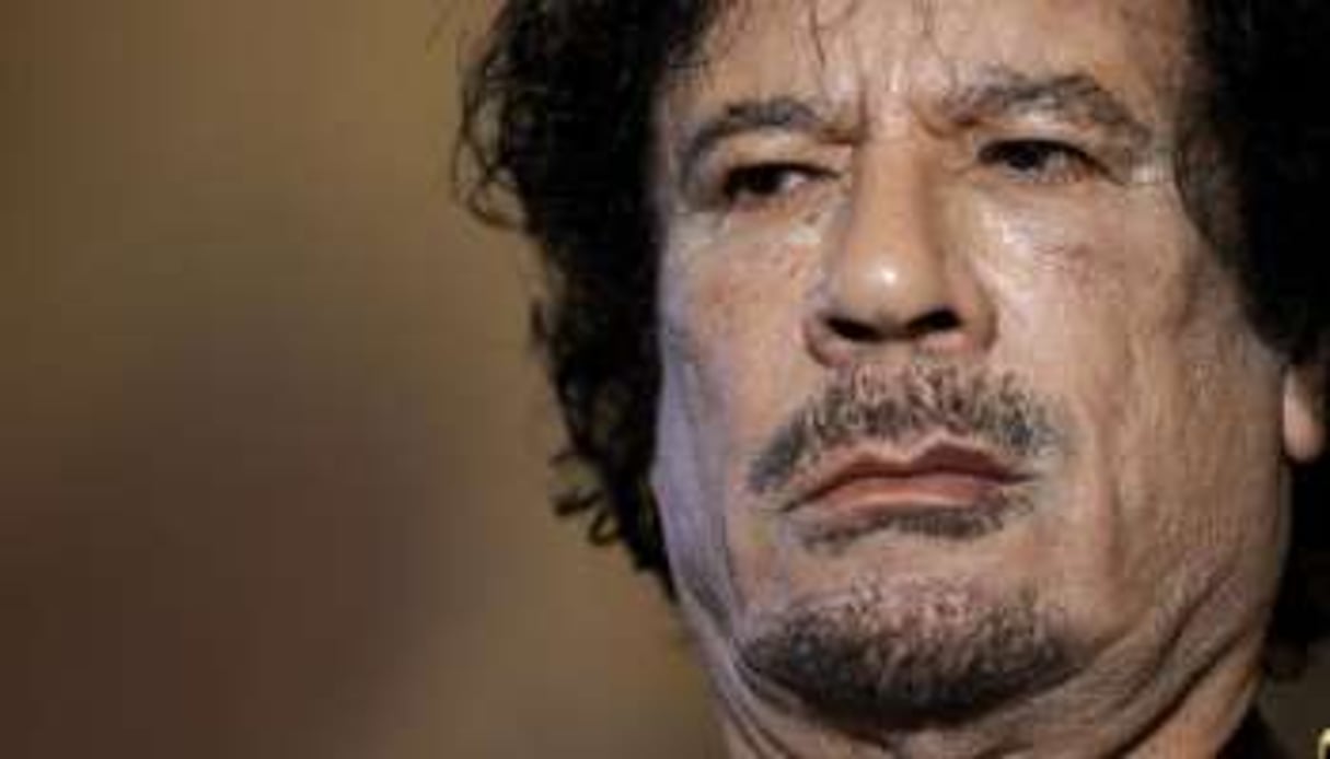Mouammar Kaddafi, en juin 2009 à Rome. © Filippo Monteforte/AFP