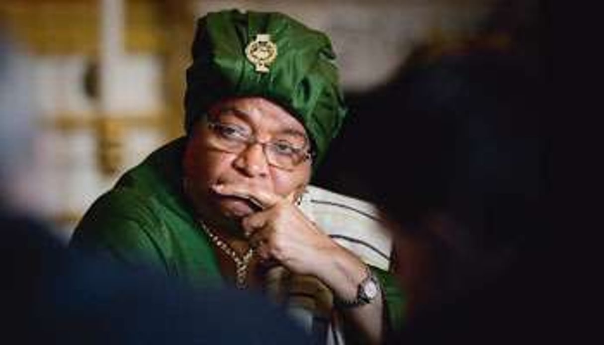 Ellen Johnson-Sirleaf est la seule femme à la tête d’un État africain. © Reuters