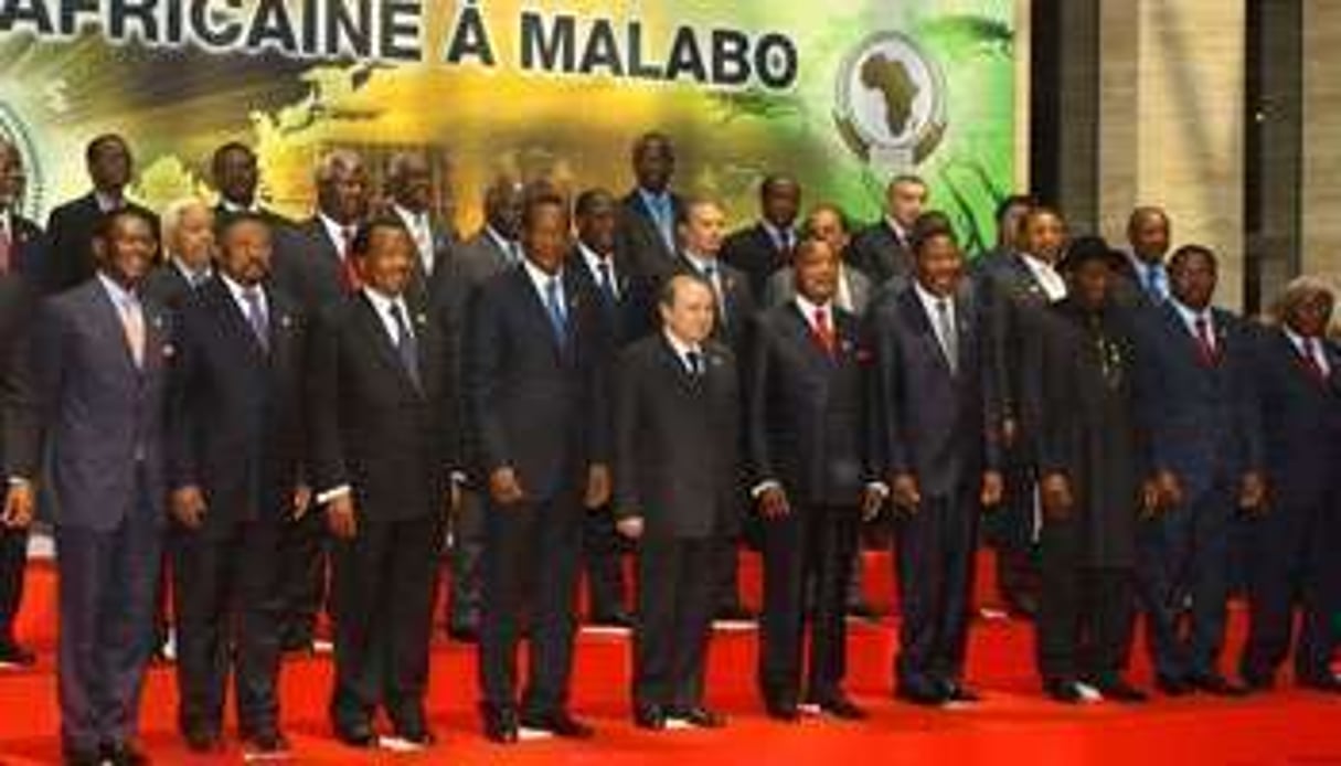 Les chefs d’Etat africains réunit pour le 17ème sommet de l’Union africaine. © AFP