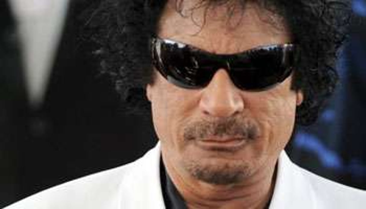 Mouammar Kaddafi. © AFP