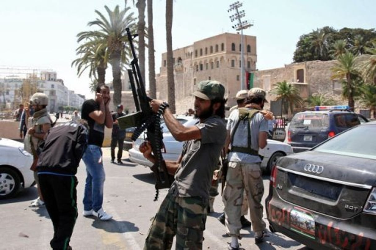 Libye: combats nourris à Tripoli, la tête de Kadhafi mise à prix © AFP