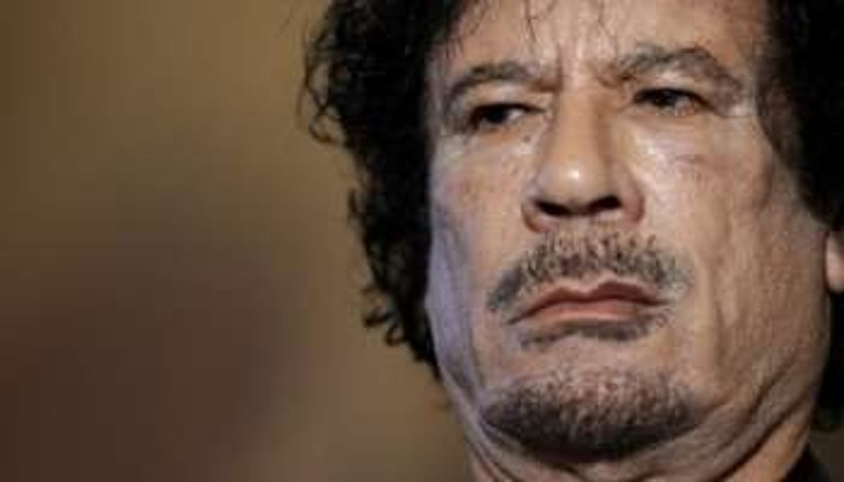 Le colonel Mouammar Kadhafi le 10 juin 2009 à Rome. © AFP