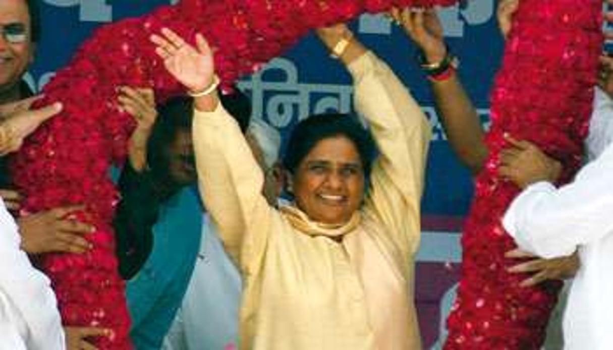 Depuis 2007, Mayawati dirige l’Uttar Pradesh, un État nordiste profondément patriarcal. © Pawan Kumar/Reuters
