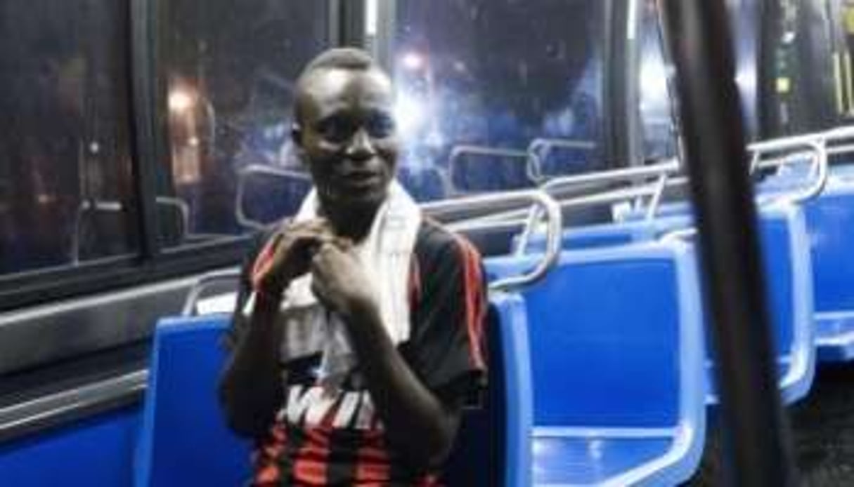 Après la galère, la drogue et la prison, « TK » s’est réinséré grâce au football. © Antoine Doyen pour jeuneafrique.com