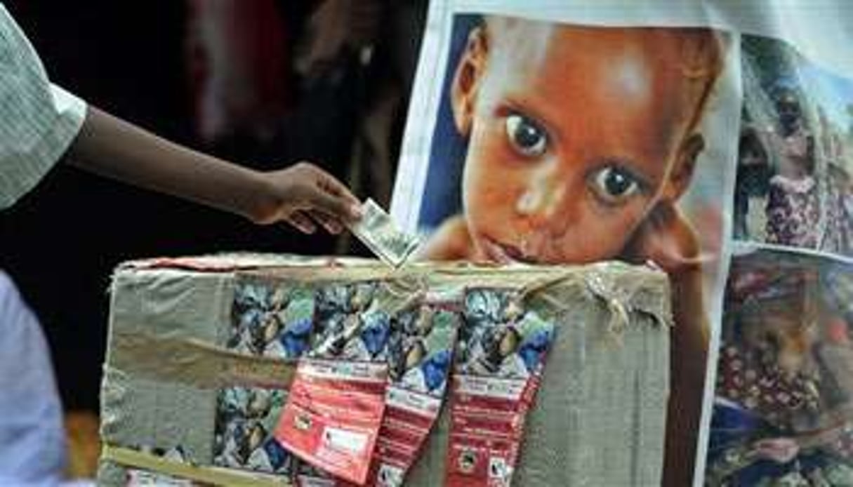 750 000 personnes menacées de mort par la famine dans la Corne de l’Afrique. © AFP
