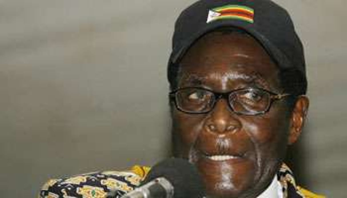 Robert Mugabe, 87 ans, dont 31 passés au pouvoir. © AFP