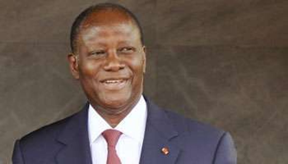 Le président ivoirien Alassane Ouattara, le 1er septembre 2011 à Abidjan. © AFP/Archives, Sia Kambou