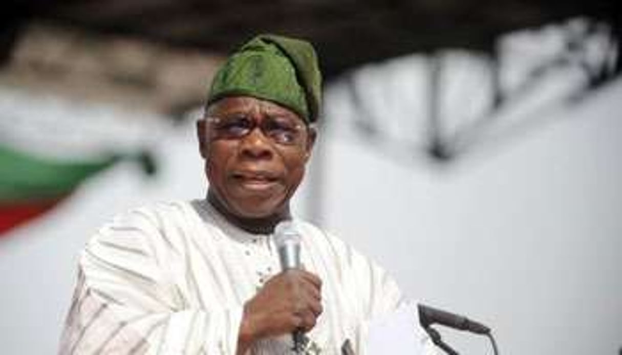 L’ex-président Olusegun Obasanjo, le 26 mars 2011. © AFP