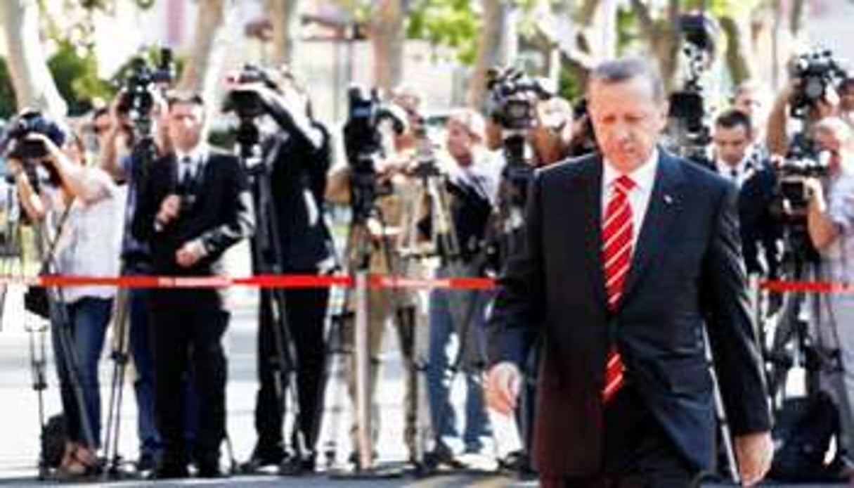 Erdogan reproche à Israël de se comporter comme un © Reuters