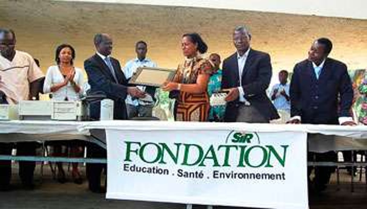 La société ivoirienne de raffinage a créé une fondation pour ses bonnes actions. © DR
