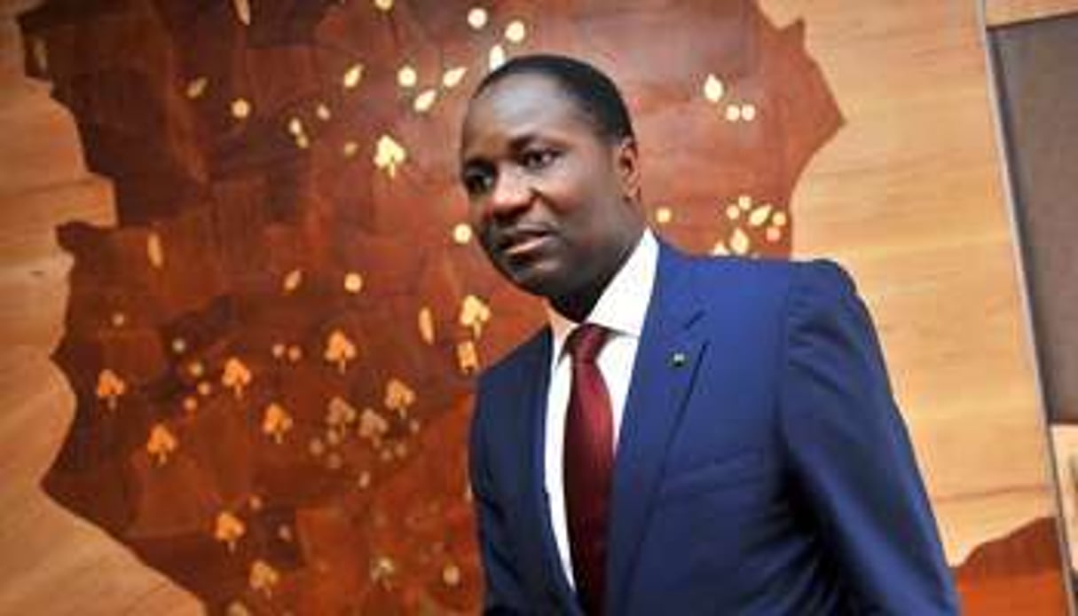 Mamadou Sangafowa Coulibaly, ministre ivoirien de l’agriculture. © Lougué