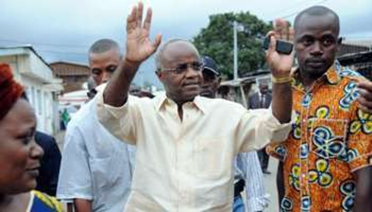 L’ancien Premier ministre gabonais Jean Eyeghe Ndong, en août 2009 à Libreville. © AFP