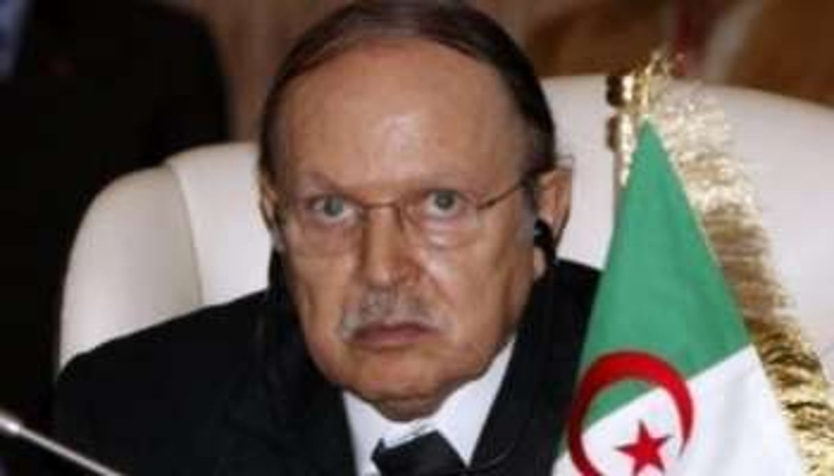 Le président Bouteflika en février 2011. © DR