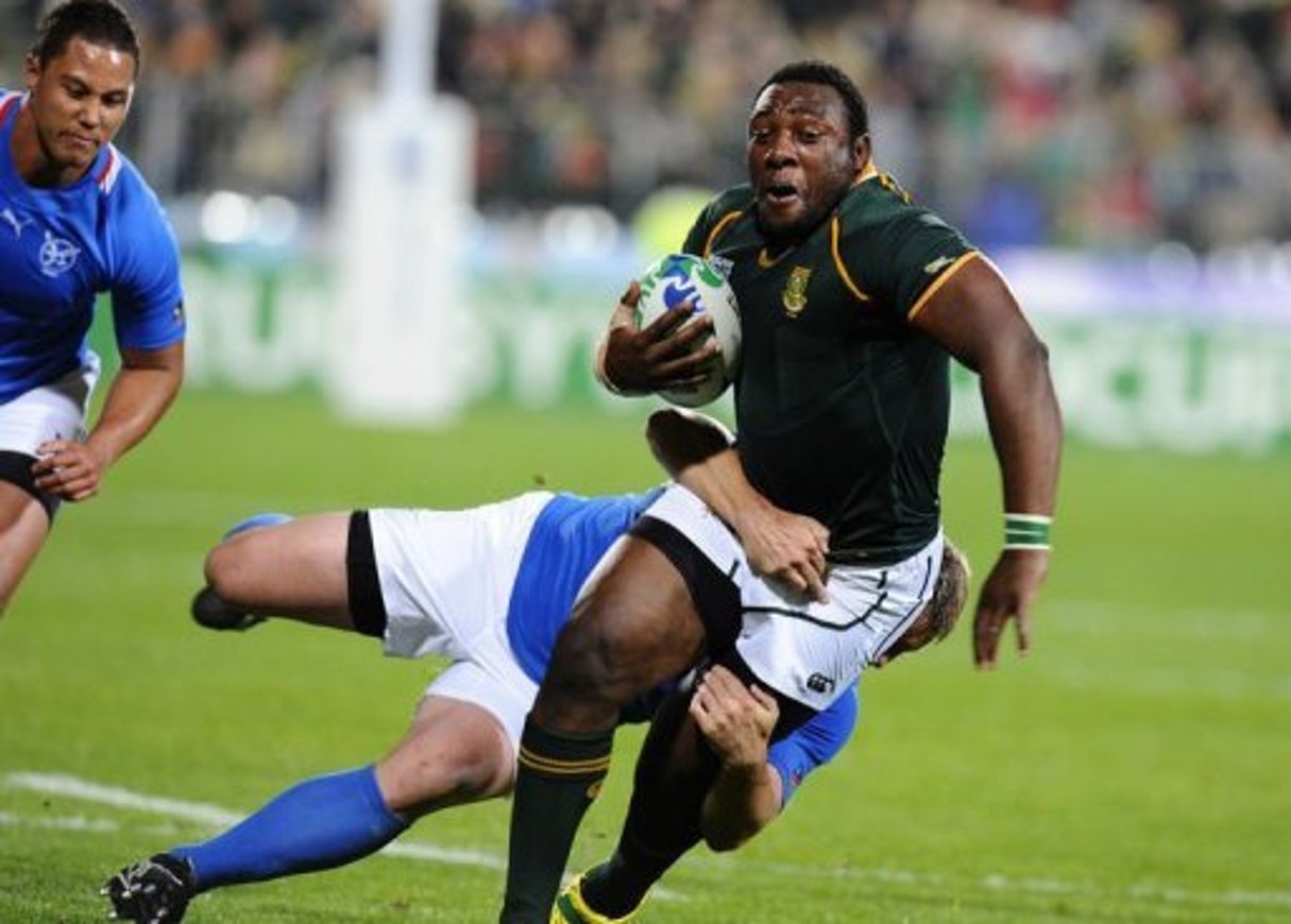 Mondial de rugby: l’Afrique du Sud face à des Samoa dos au mur © AFP