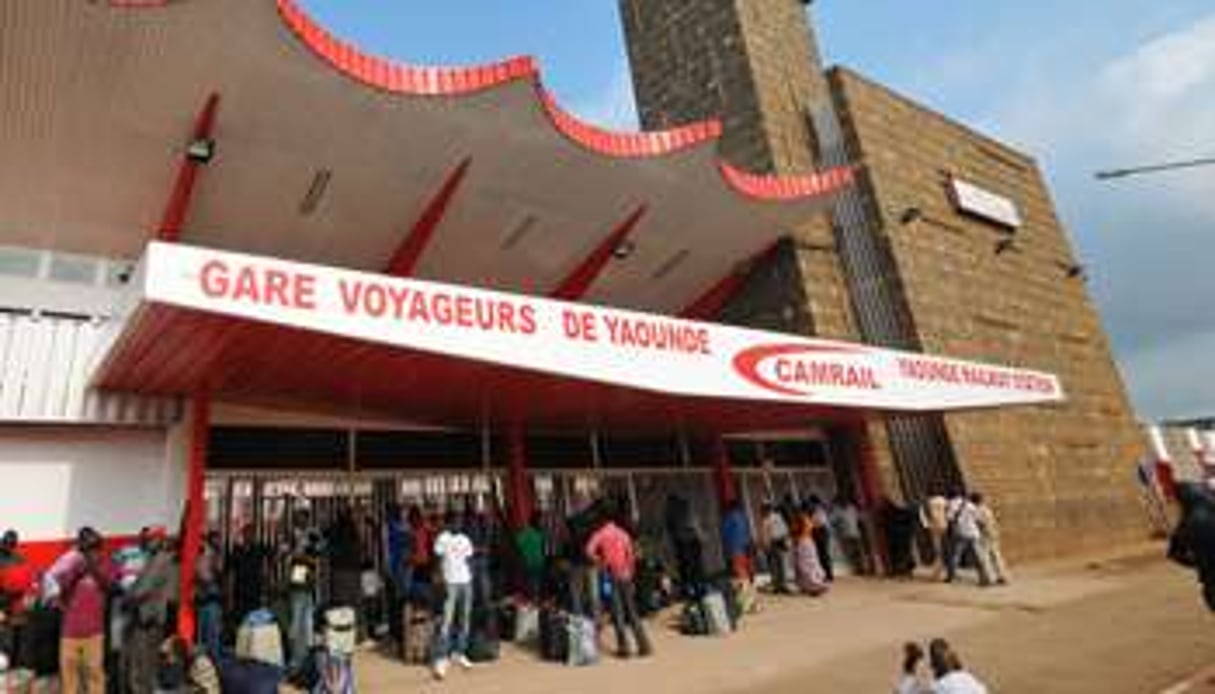 Les espaces d’accueil de la gare de Yaoundé ont été entièrement rénovés. © Renaud Vandermeeren pour J.A