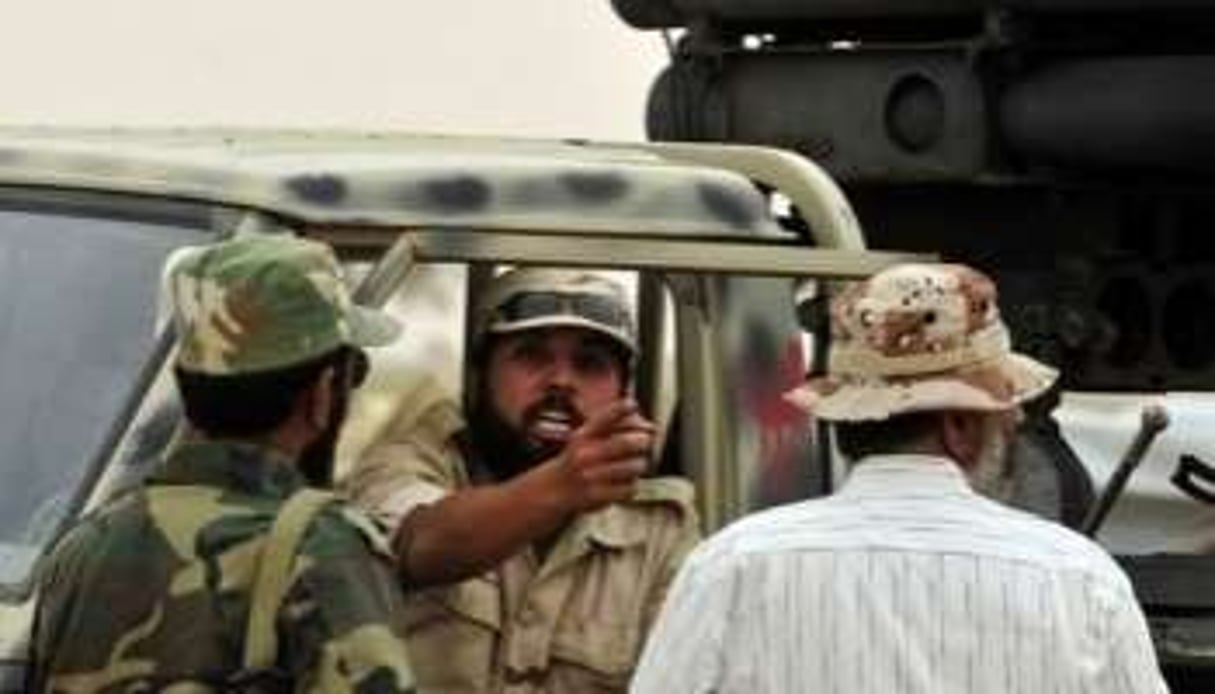 Les ex-rebels du CNT tentaient depuis plus d’un mois de contrôler la ville de Bani Walid. © AFP
