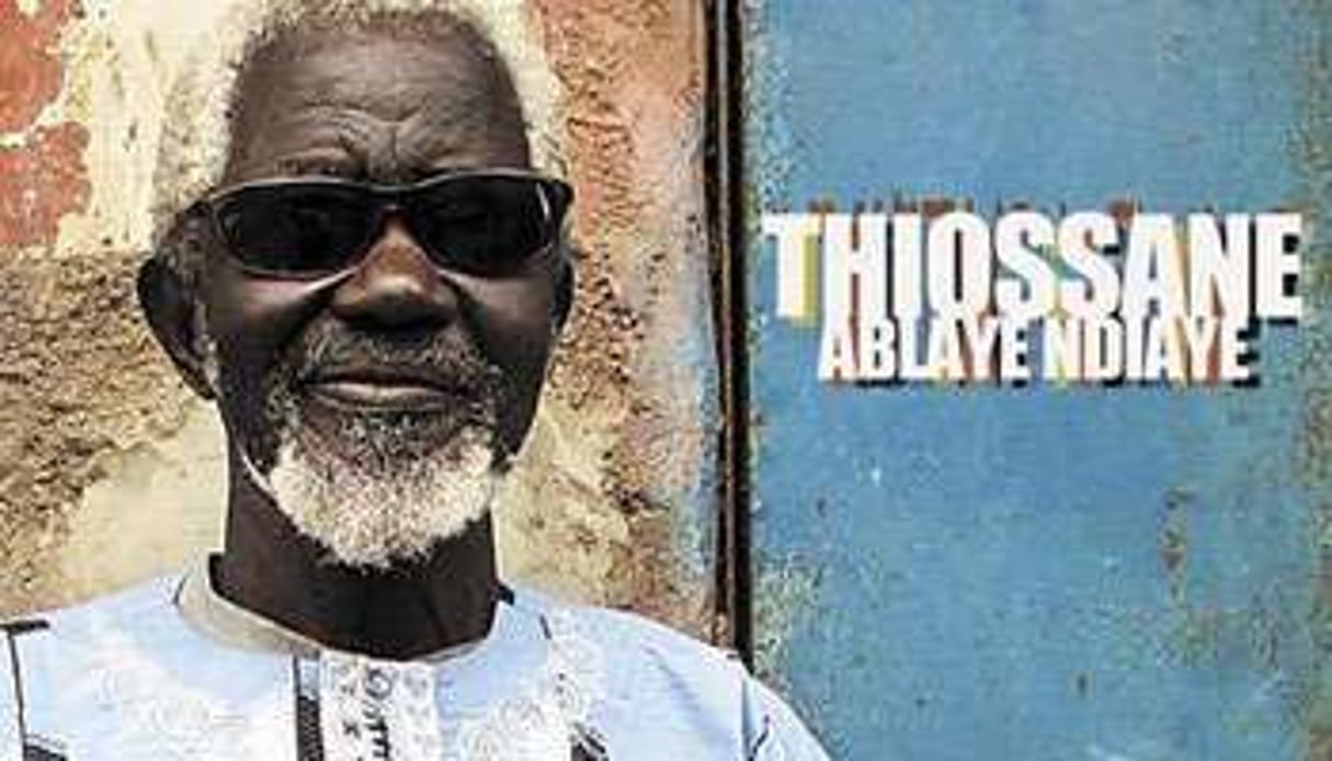Pochette du nouvel album d’Ablaye Ndiaye Thiossane. © Discograph