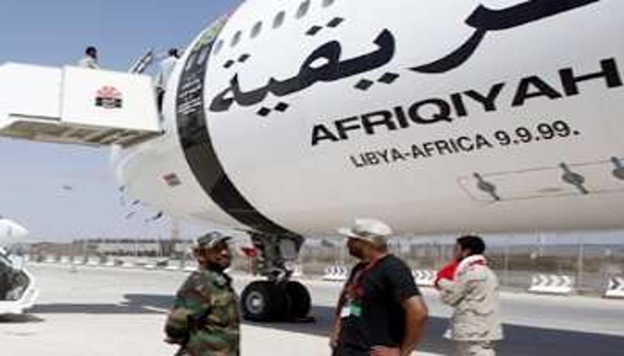 Un appareil de la compagnie aérienne Afriqiyah. © Reuters