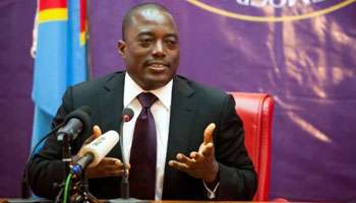 Le président de la RDC, Joseph Kabila, le 18 octobre 2011. © AFP