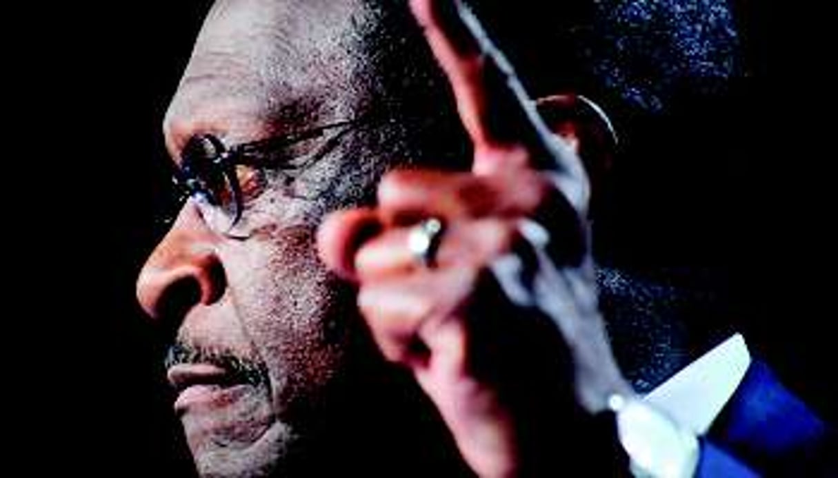 Herman Cain, 65 ans, est surnommé « Hermanator ». © Jonathan Ernst/Reuters