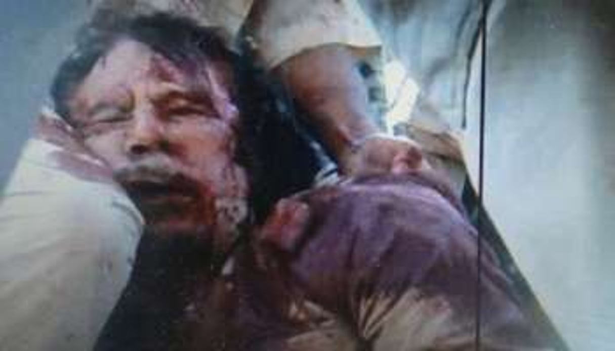 La mort indigne de Mouammar Kaddafi a choqué, pas seulement les supporteurs de l’ancien « Guide ». © Esam Al-Fetori/Reuters