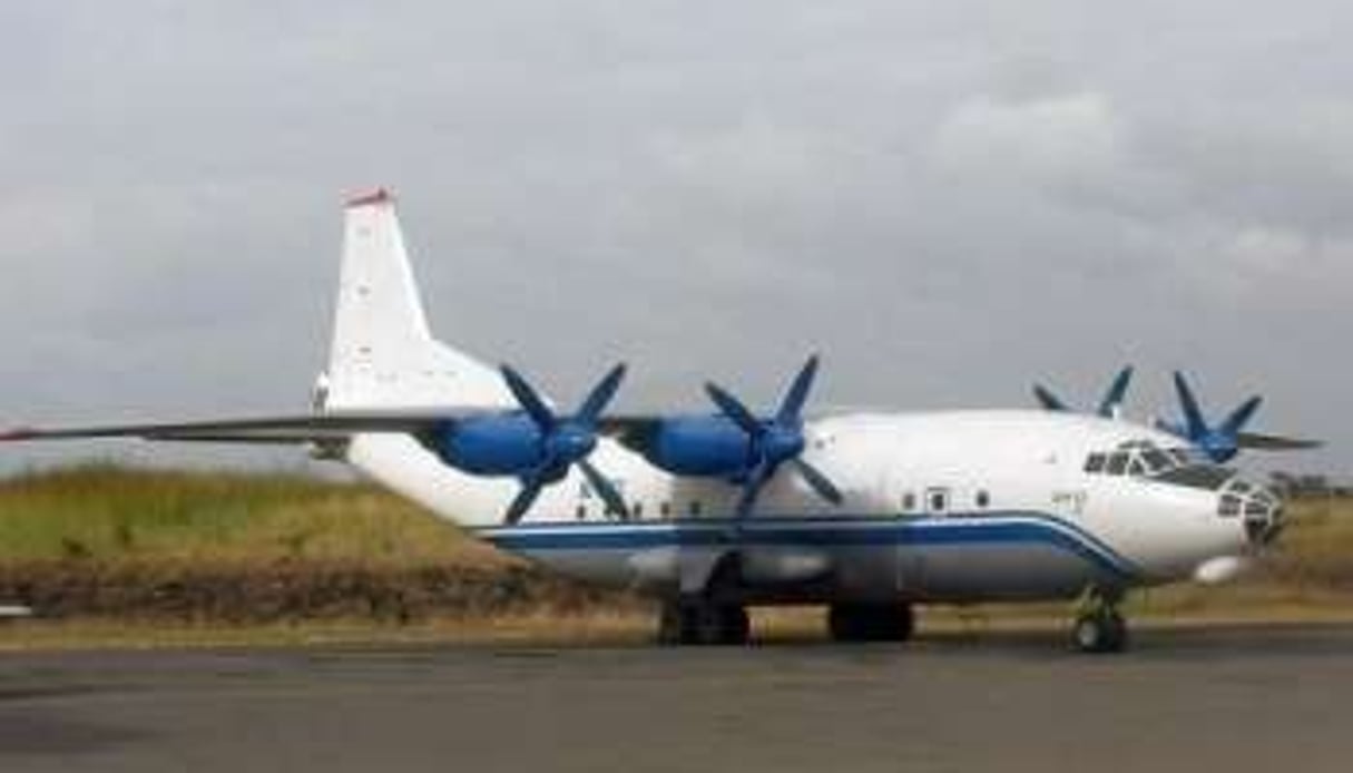 Un Antonov 12 de ce type a disparu des écrans radars de RDC en 2007, sans raison. © Reuters