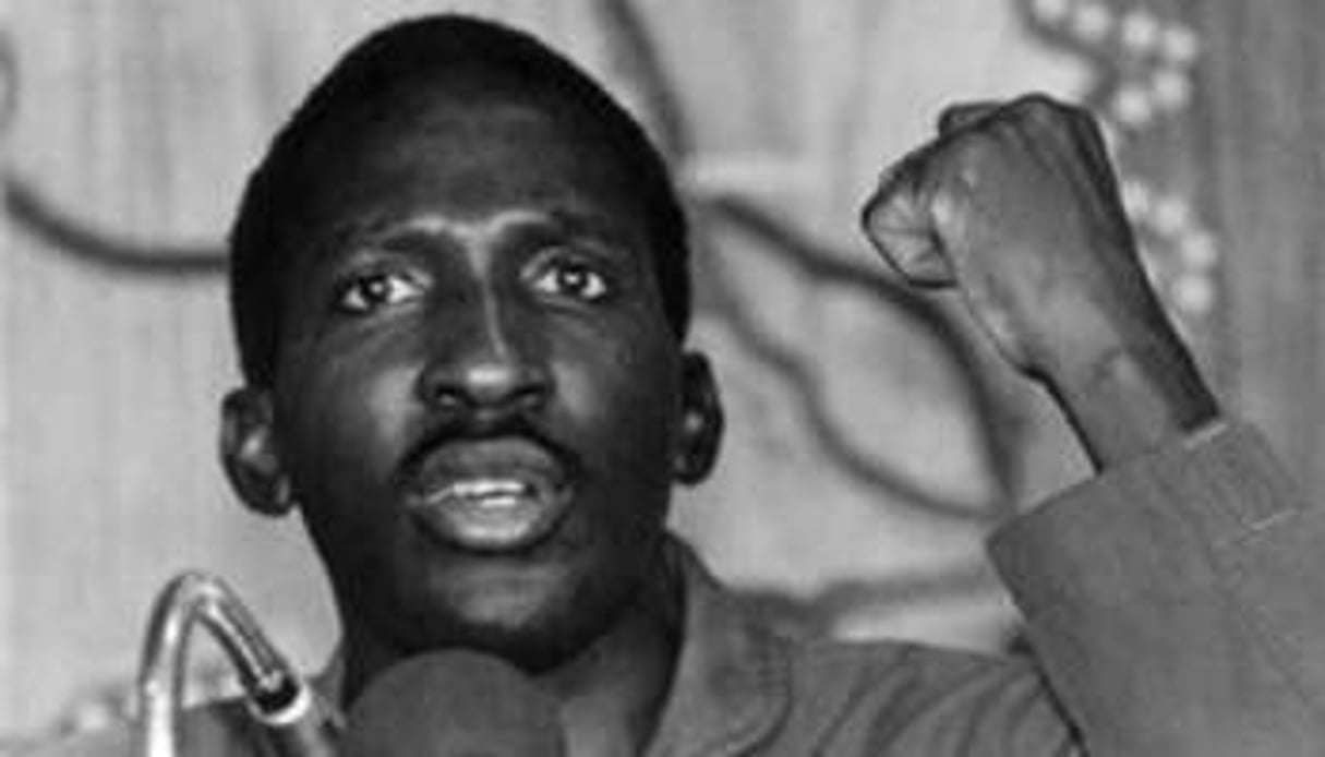 Thomas Sankara, leader de la révolution burkinabè, a été assassiné le 15 octobre 1987. © DR