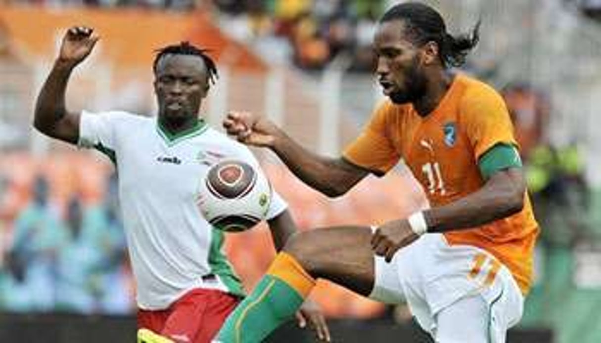 Didier Drogba et les Élephants de Côte d’Ivoire ont hérité d’un tirage au sort plutôt clément. © AFP