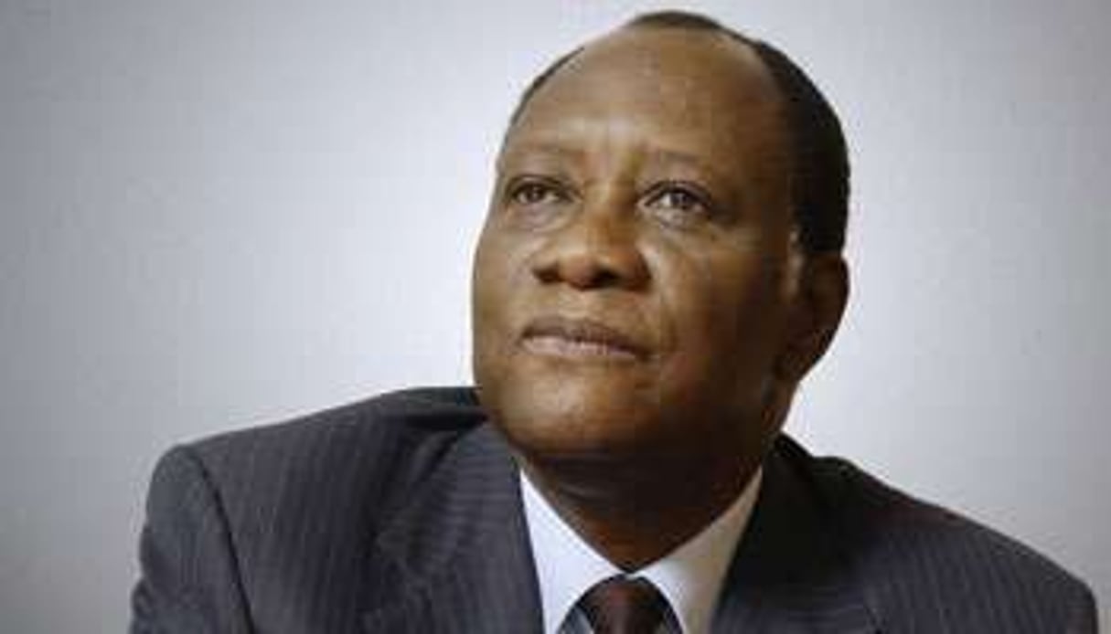 Alassane Ouattara devrait se rendre en visite d’État au Maroc au mois de janvier. © Vincent Fournier pour J.A.