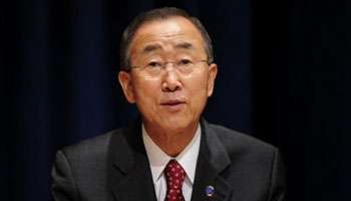 Le secrétaire général de l’ONU, Ban Ki-moon, le 31 octobre 2011 à New York. © AFP