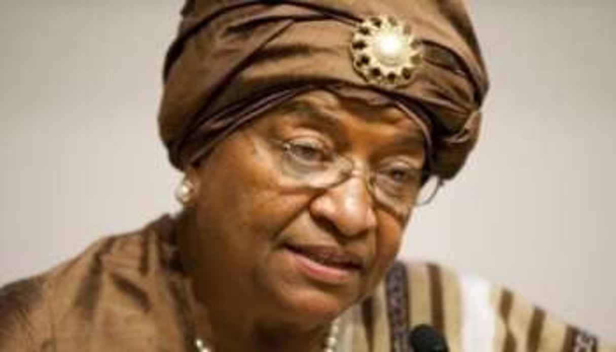 Ellen Johnson-Sirleaf appelle les Libériens à ne pas « succomber à l’intimidation ». © AFP