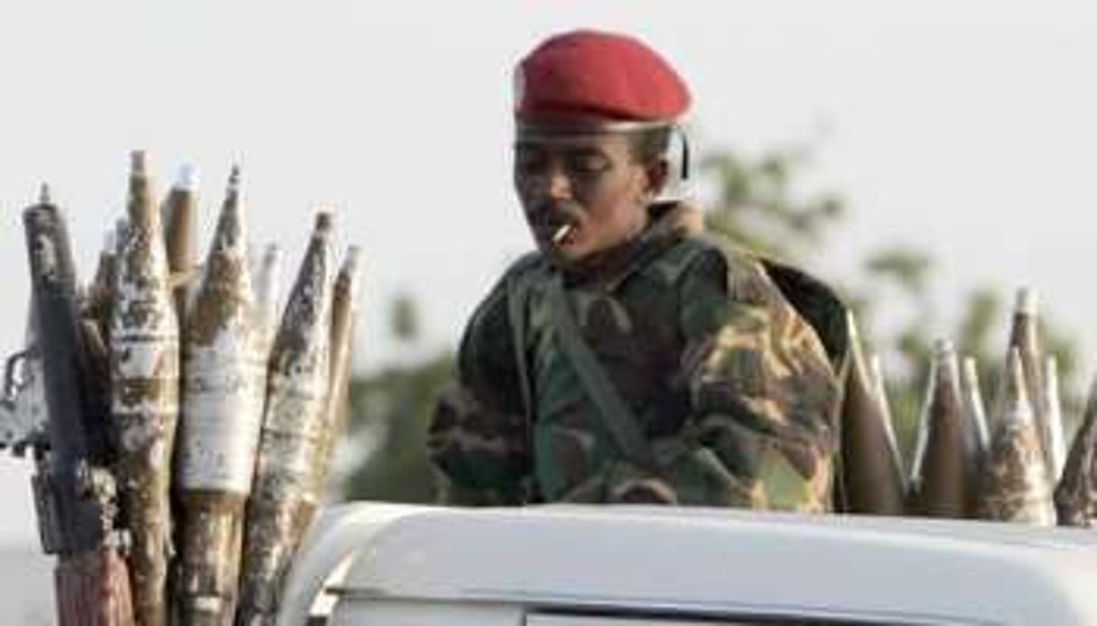 Un militaire de l’armée tchadienne. © AFP