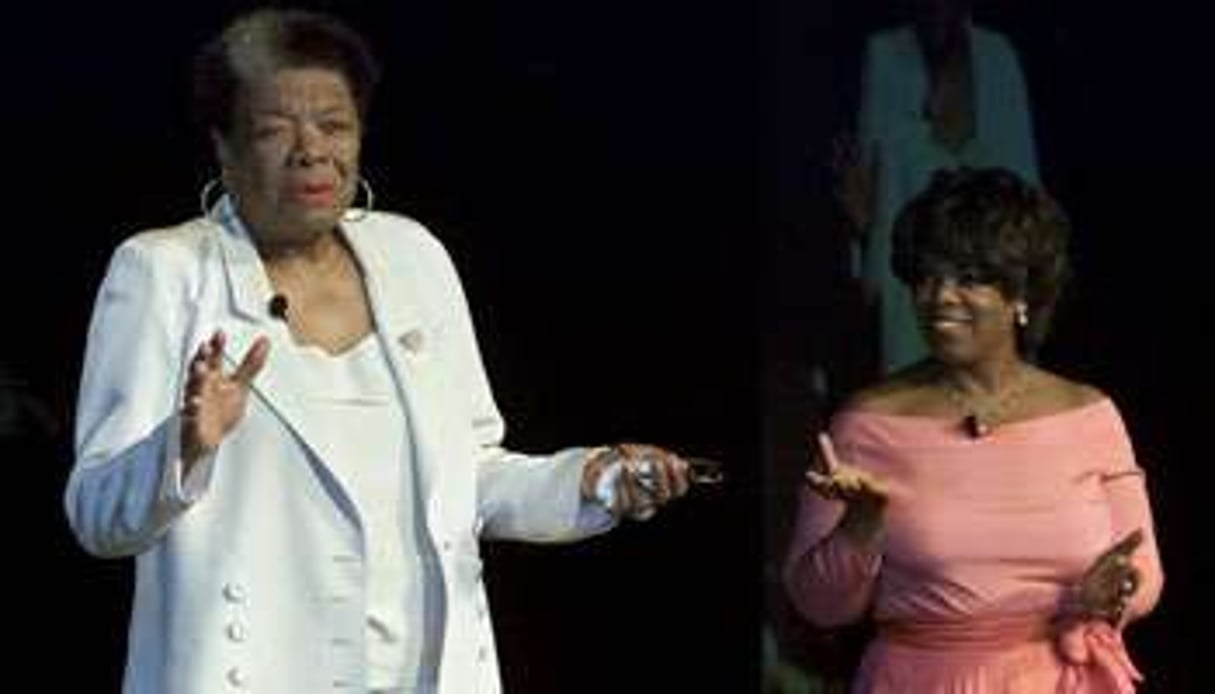 Maya Angelou et Oprah Winfrey. © Reuters