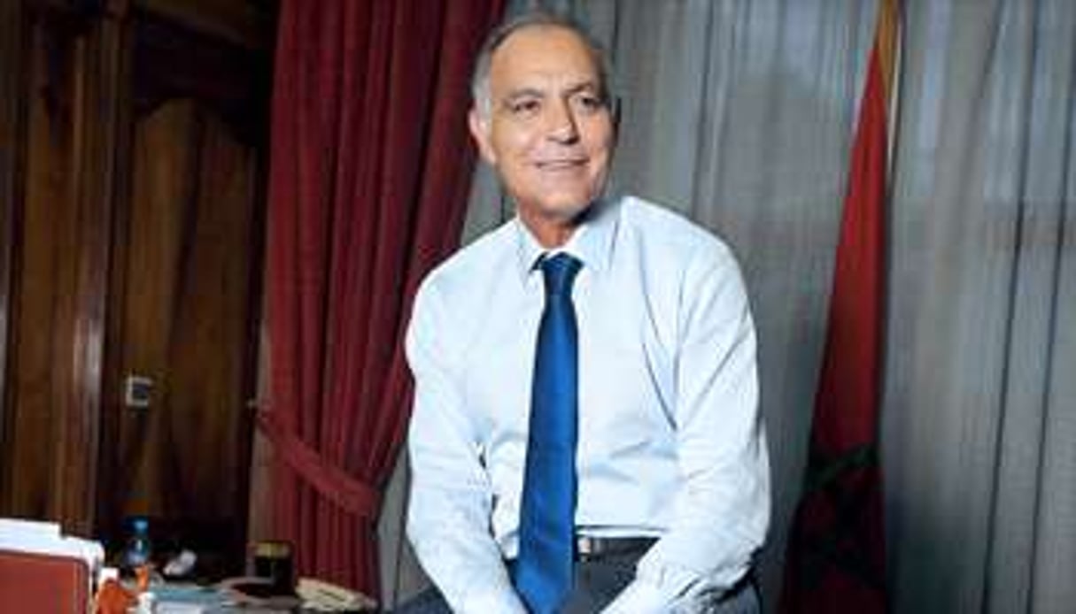 Salaheddine Mezouar, ministre marocain des Finances et probable futur chef du gouvernement. © Hassan Ouazzani pour J.A.