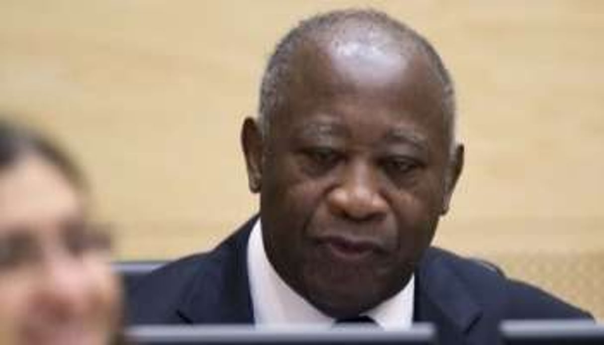 Laurent Gbagbo pour la première fois en audience devant la CPI, le 5 décembre 2011 à La Haye. © AFP