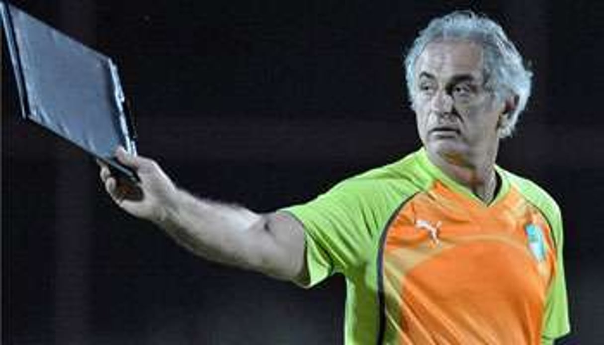 Vahid Halilhodzic, sélectionneur de l’équipe nationale d’Algérie. © AFP